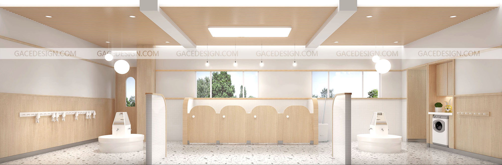 幼兒園衛(wèi)浴間設(shè)計(jì)有哪些注意事項(xiàng)？